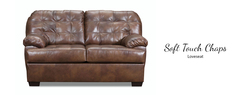 Lane Home Furnishings - Soft Touch Chaps Leather Loveseat