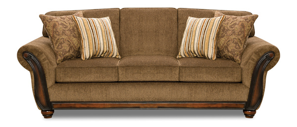 American Furniture Manufacturing - Cornell Cocoa Sofa