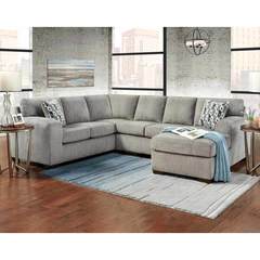 Silverton Pewter  Pc Sectional
