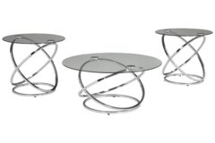 ASHLEY - Hollynyx Coffee and 2 end Tables (Set of 3)