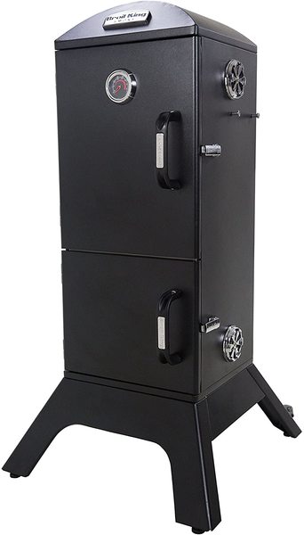 Broil King Vertical Charcoal Smoker 770 SQ Cooking
