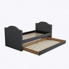 Twin Messina Black Day/Trundle Bed