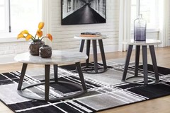 Luvoni Coffee and 2 End Tables Set