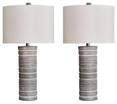 Nadyia Gray Table Lamp (Set of 2)