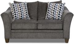 Simmons - Albany Pewter Loveseat