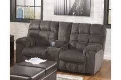 Acieona Manual Reclining Loveseat with Console