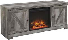 Wynnlow TV Stand Fireplace with insert