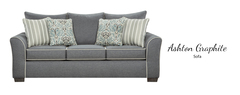 Affordable Furniture Manufacturing - Ashton Graphite Sofa