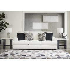 Karinne Stationary Fabric Sofa Linen