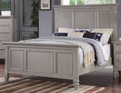 Awf Imports - Grey Belmar Queen Bed