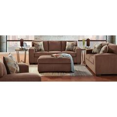 Affordable Furniture Manufacturing - Charisma Cocoa Stationary Sofa and Loveseat