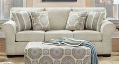 Affordable Furniture Manufacturing - Charisma Linen Sofa