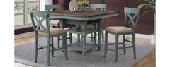 Awf Imports - Kelsey Creek Dining Pub Table & 4 Chairs